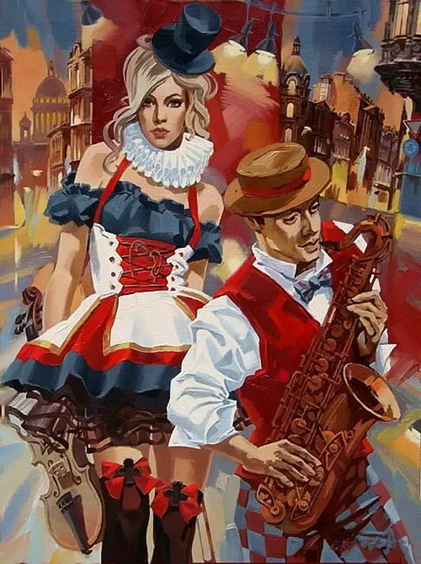 Paintings by Alex Lashkevich