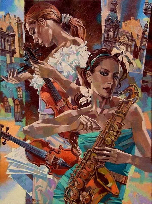 Paintings by Alex Lashkevich