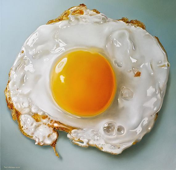 Photorealistic Food Paintings by Tjalf Sparnaay