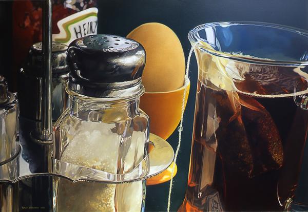 Photorealistic Food Paintings by Tjalf Sparnaay