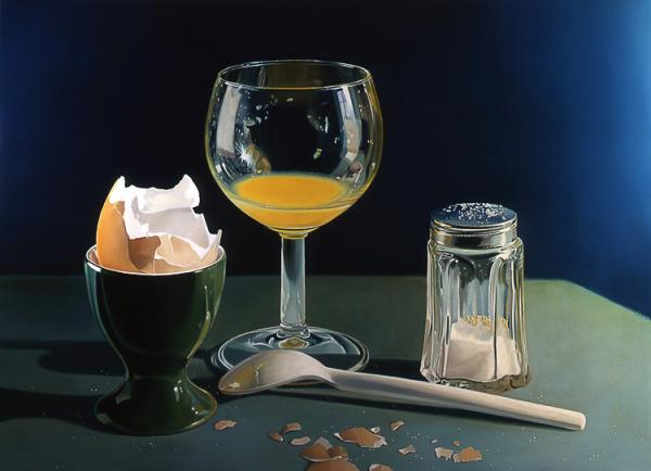 Photorealistic Food Paintings by Tjalf Sparnaay