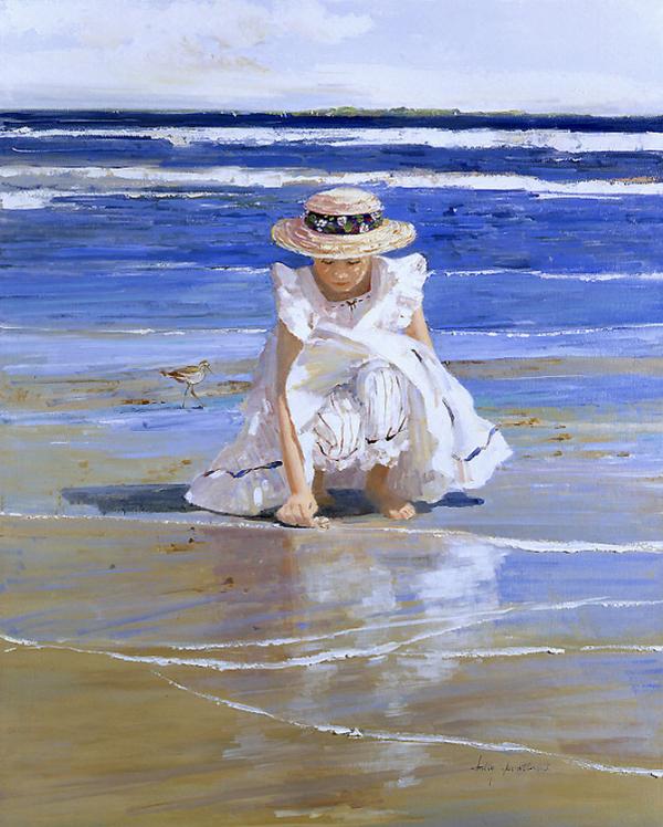 Beach Paintings by Sally Swatland