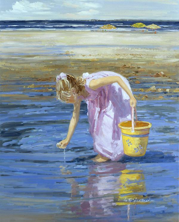 Beach Paintings by Sally Swatland