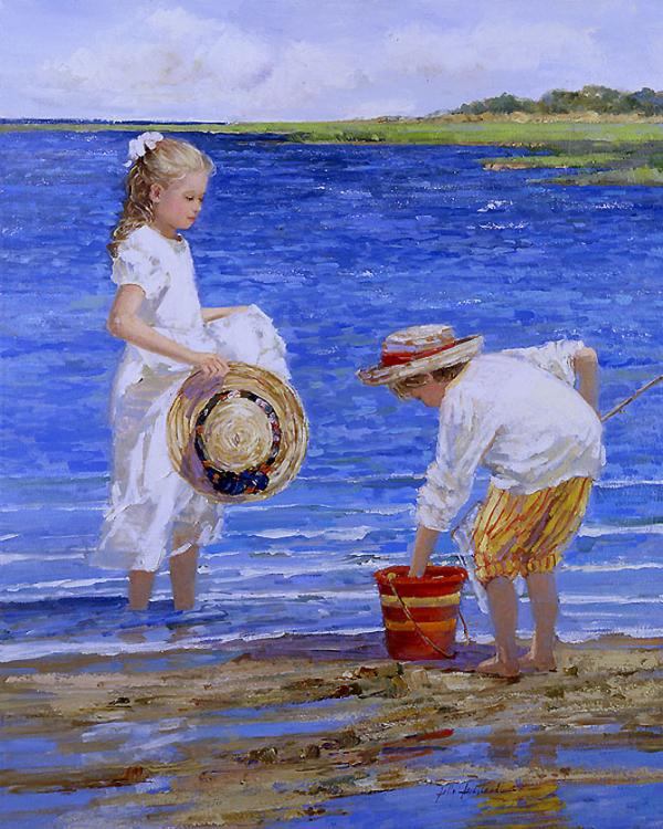 Beach Paintings by Sally Swatland