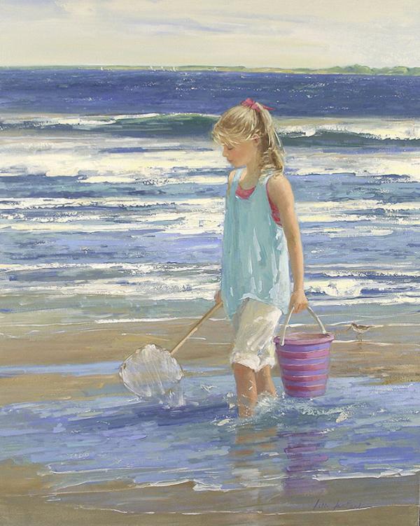 Beach Paintings by Sally Swatland