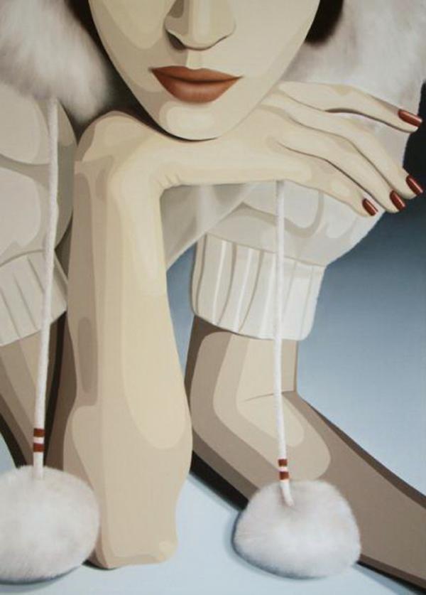 Feminine Figure Paintings by Duma
