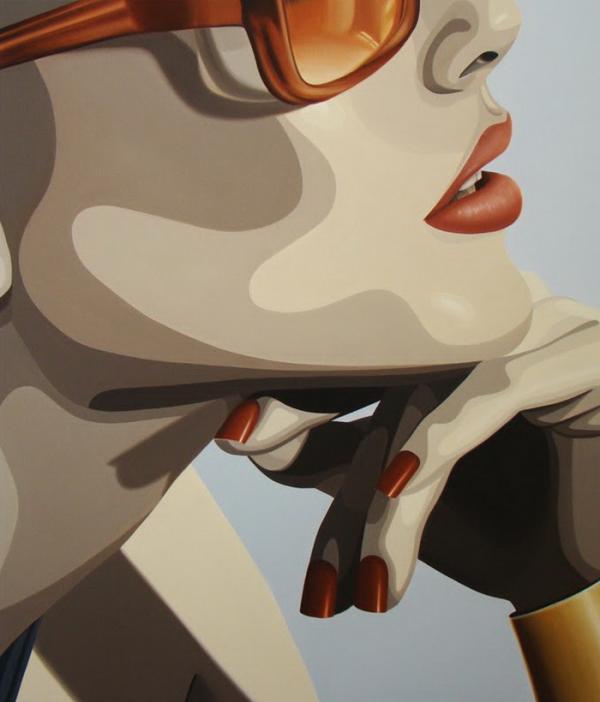 Feminine Figure Paintings by Duma