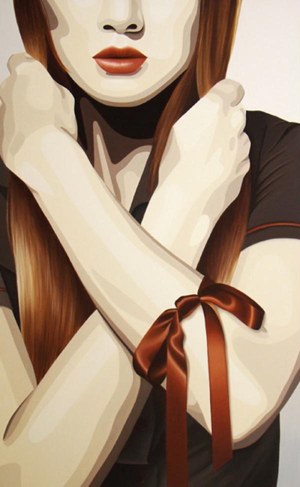 Feminine Figure Paintings by Duma