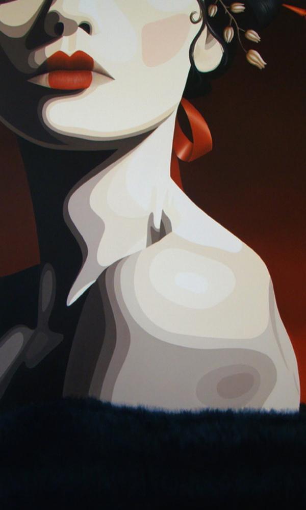 Feminine Figure Paintings by Duma