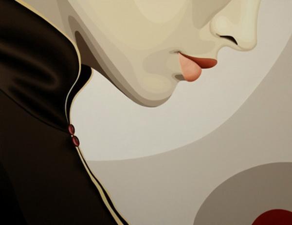 Feminine Figure Paintings by Duma