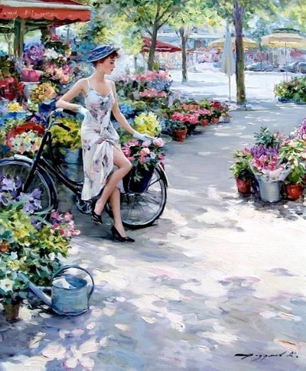 Glamorous Paintings by Konstantin Razumov