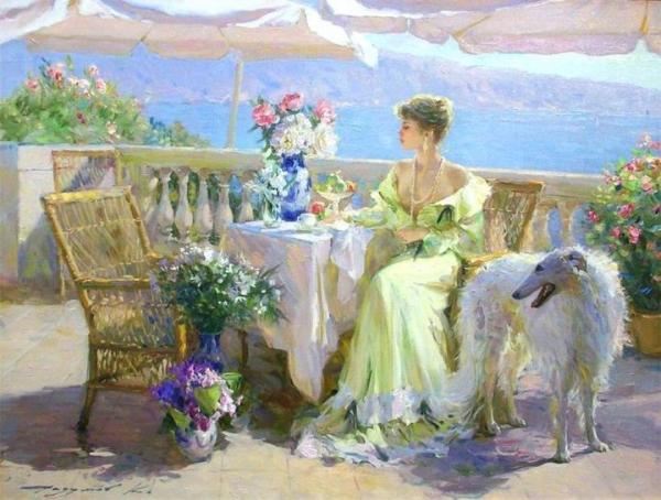 Glamorous Paintings by Konstantin Razumov
