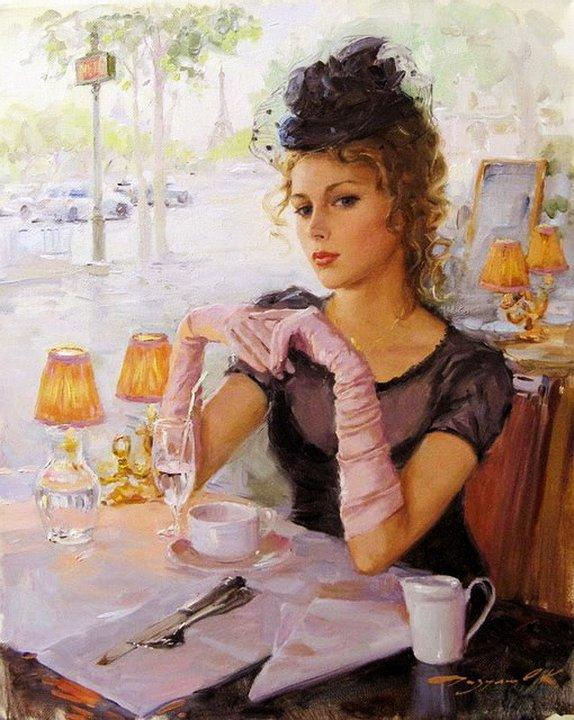 Glamorous Paintings by Konstantin Razumov