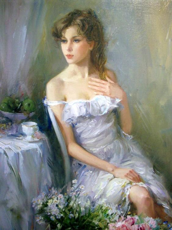 Glamorous Paintings by Konstantin Razumov