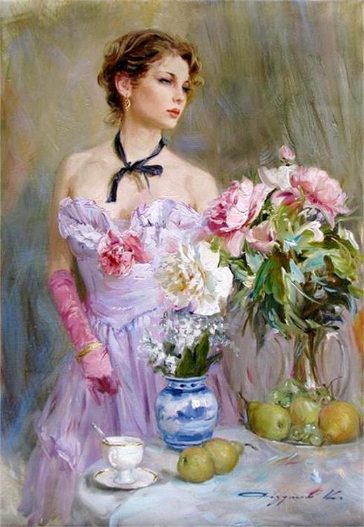 Glamorous Paintings by Konstantin Razumov