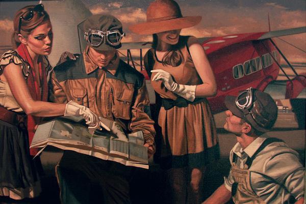 Paintings by Peregrine Heathcote