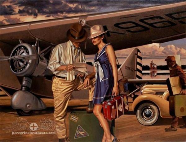 Paintings by Peregrine Heathcote