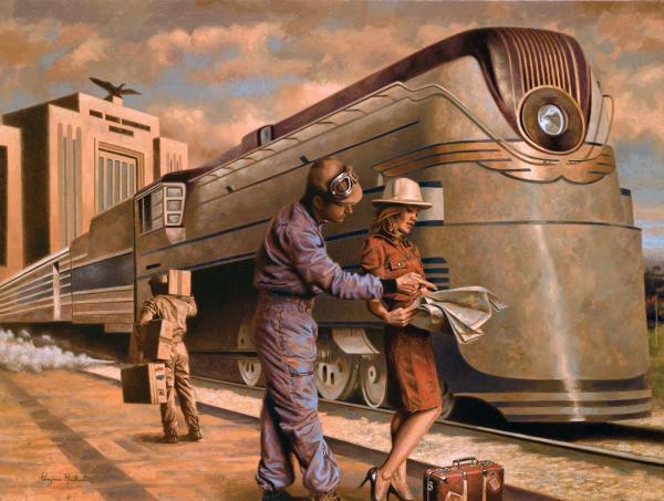 Paintings by Peregrine Heathcote