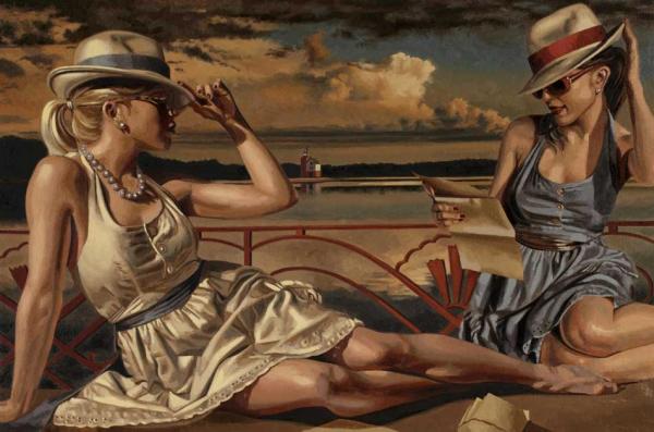 Paintings by Peregrine Heathcote