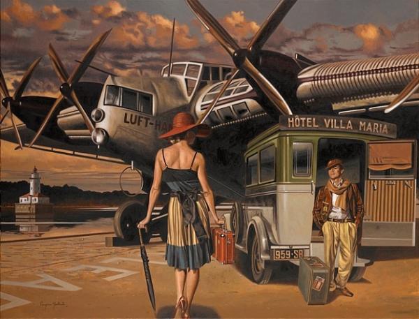 Paintings by Peregrine Heathcote