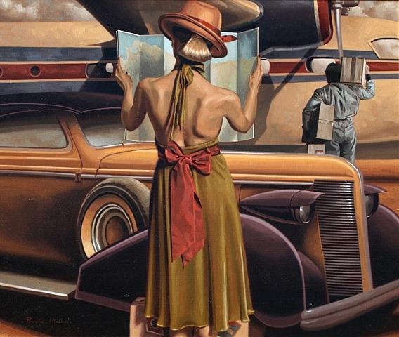 Paintings by Peregrine Heathcote
