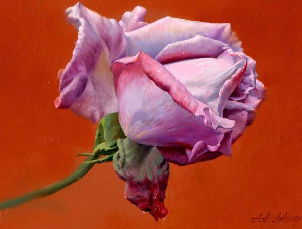Rose Paintings by Alexei Antonov