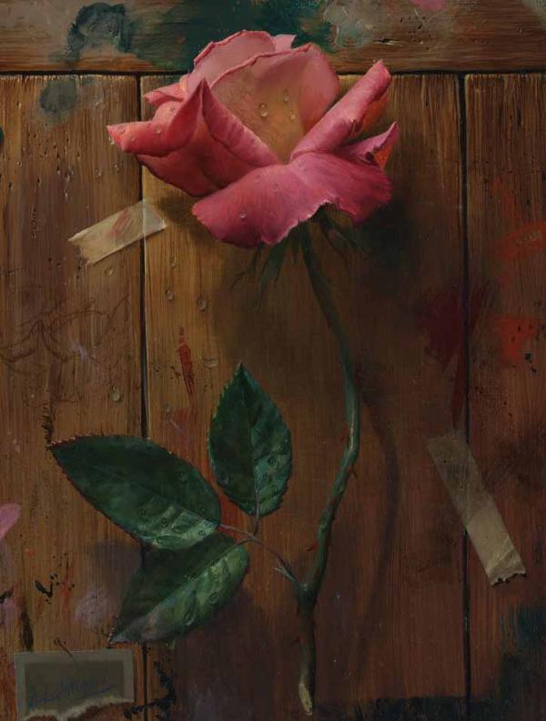 Rose Paintings by Alexei Antonov