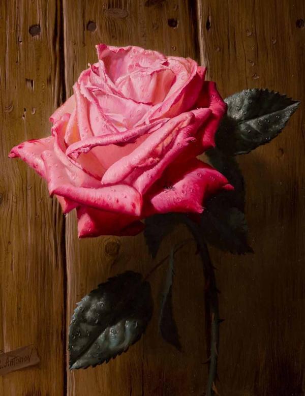 Rose Paintings by Alexei Antonov