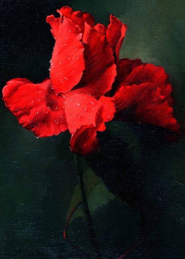 Rose Paintings by Alexei Antonov