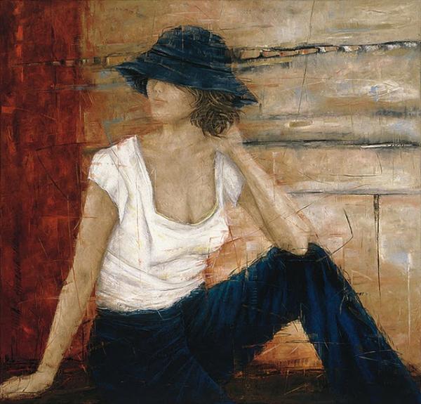 Paintings by Erica Hopper