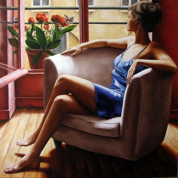 Paintings by Annick Bouvattier
