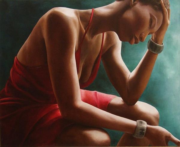 Paintings by Annick Bouvattier