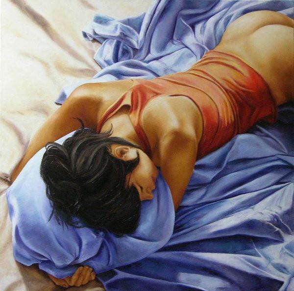 Paintings by Annick Bouvattier
