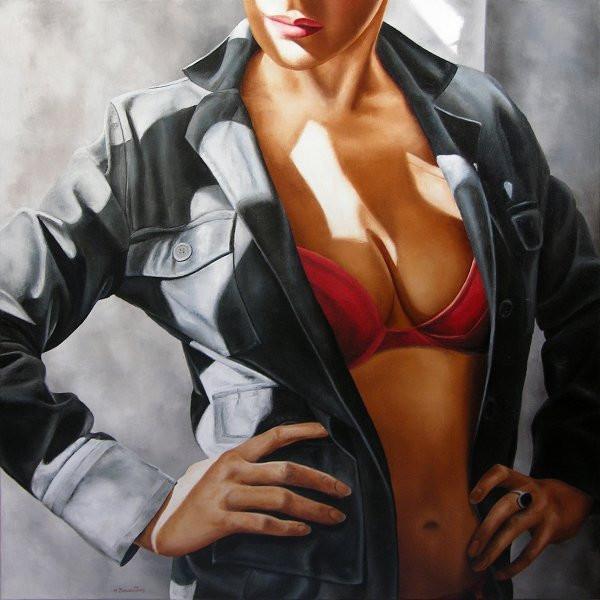 Paintings by Annick Bouvattier