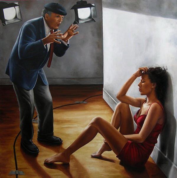 Paintings by Annick Bouvattier