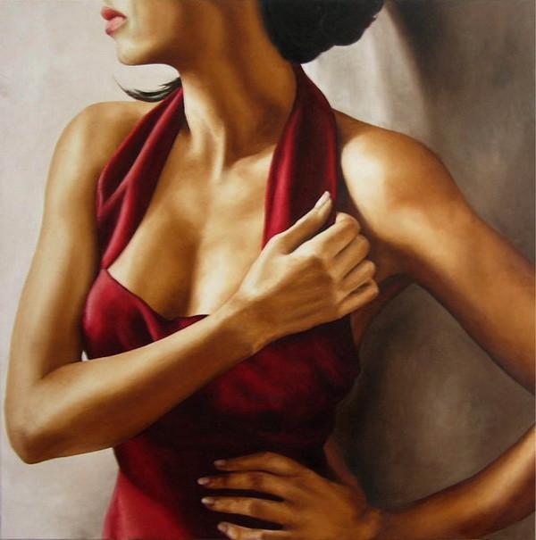 Paintings by Annick Bouvattier