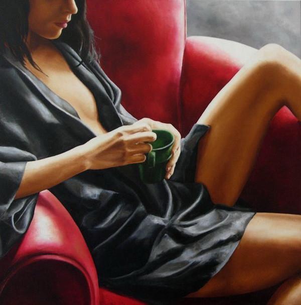 Paintings by Annick Bouvattier