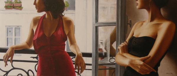 Paintings by Annick Bouvattier
