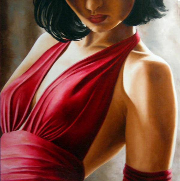 Paintings by Annick Bouvattier