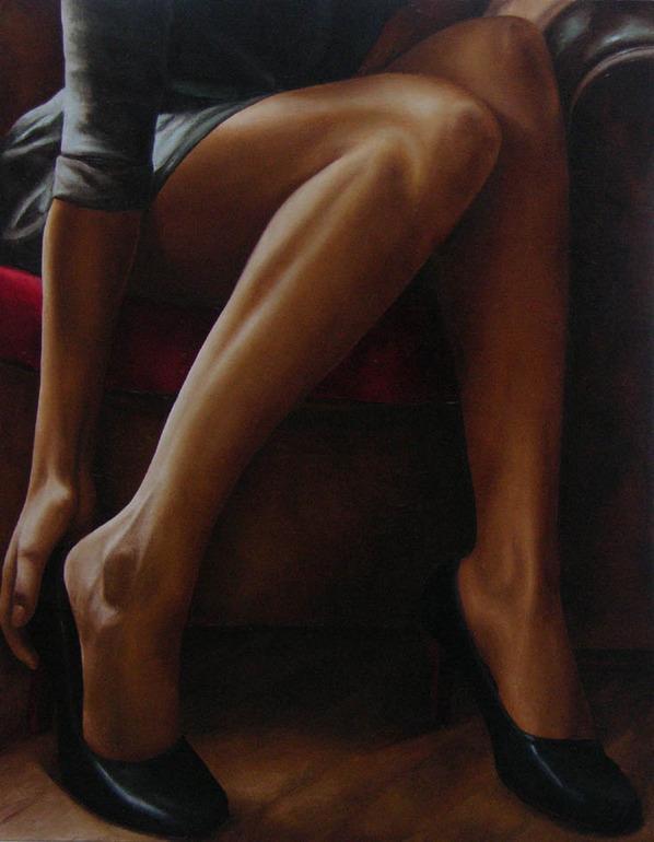 Paintings by Annick Bouvattier