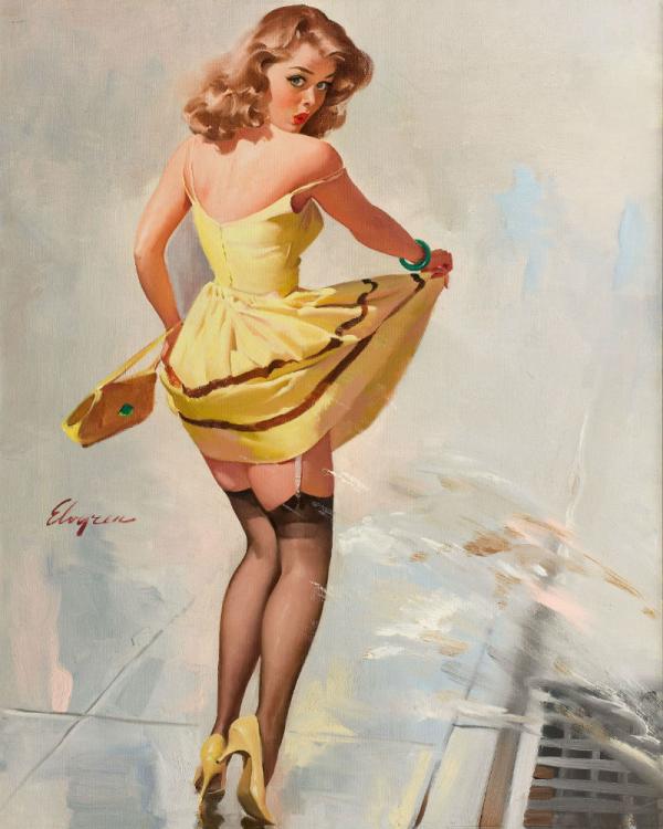 Pin-up Paintings by Gil Elvgren