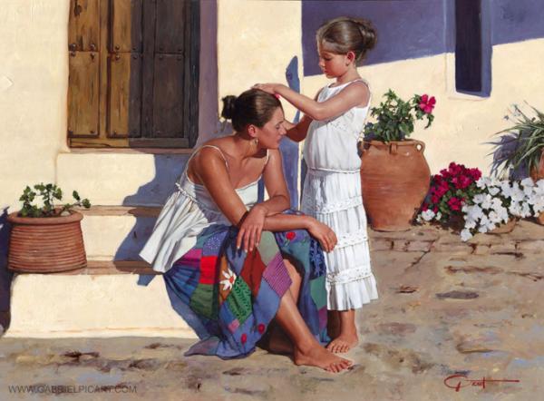 Figurative Paintings by Gabriel Picart
