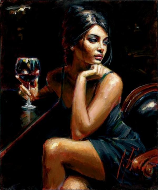 Paintings by Fabian Perez