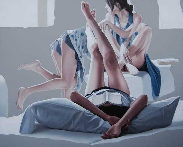 The Blurred Effect Paintings by Ho-Ryon Lee