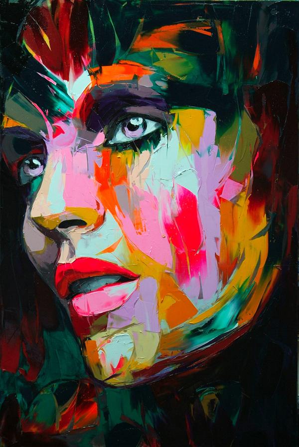 Paintings by Françoise Nielly