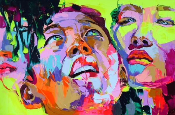 Paintings by Françoise Nielly