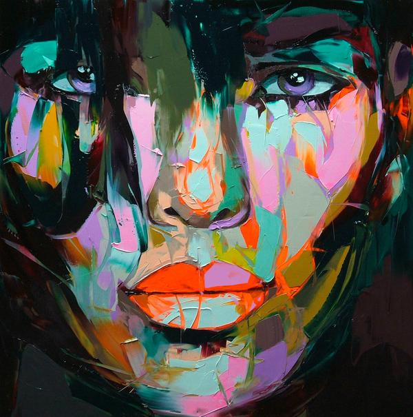 Paintings by Françoise Nielly