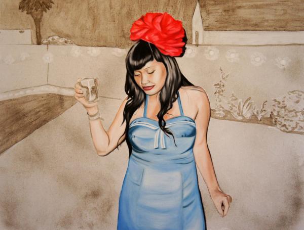 Innovative Artist Creates Beautiful Dust Paintings