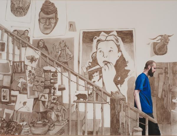 Innovative Artist Creates Beautiful Dust Paintings