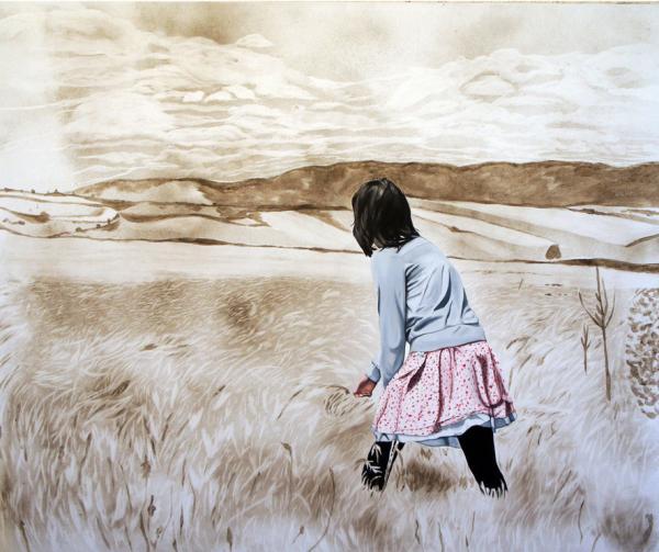 Innovative Artist Creates Beautiful Dust Paintings